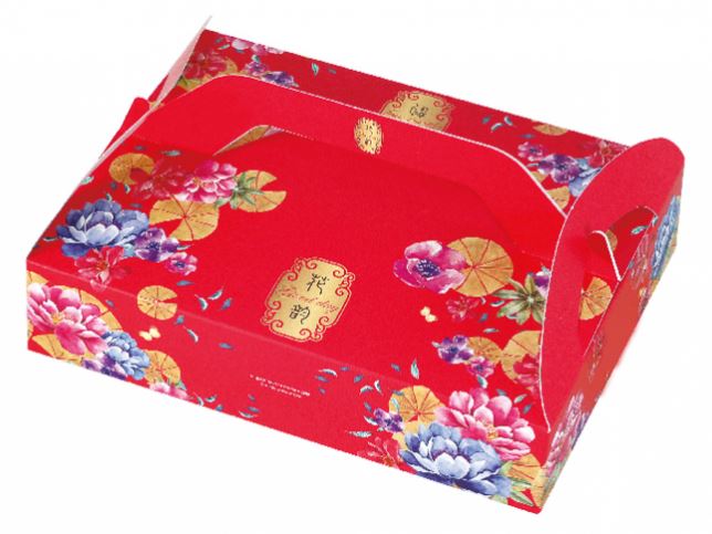 2CNC-12花韵(紅)6入手提盒5個/組(含內襯)