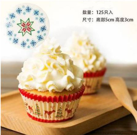 5W-199美涤-美味蛋糕油紙杯125入