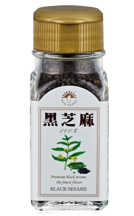 VE22新光-(小)熟黑芝麻粒33g/罐