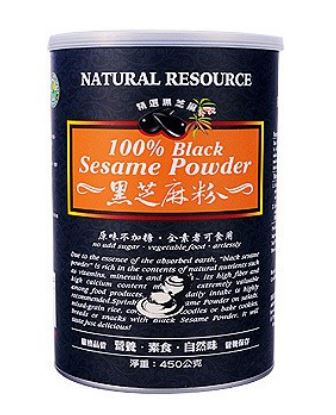 X-C5AZ綠源寶-黑芝麻粉(罐)450g