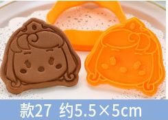 E27艾麗兒-3D餅乾模